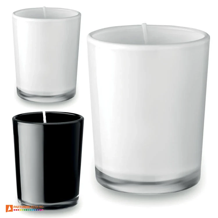 lumanari parfumate cu candela din sticla mo9030 poza 1