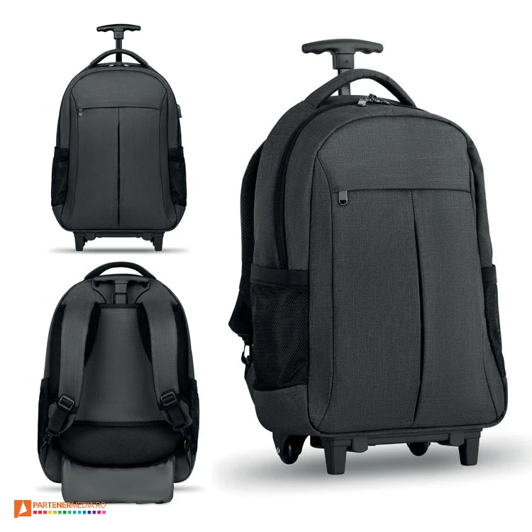 rucsacuri cu maner si roti troler mo9179 poza 1