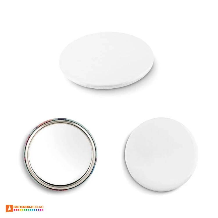 Oglinzi cu insertie de hartie si diametru de 5.8 cm oglinzi rotunde cu insert de hartie mo9335