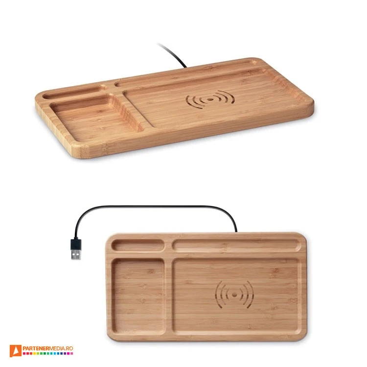 incarcator wireless cu organizator de birou mo9391