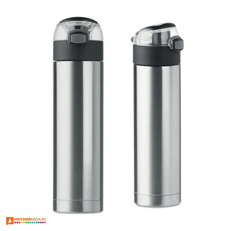 bidoane metalice termoizolante din otel inoxidabil de 400 ml mo9660