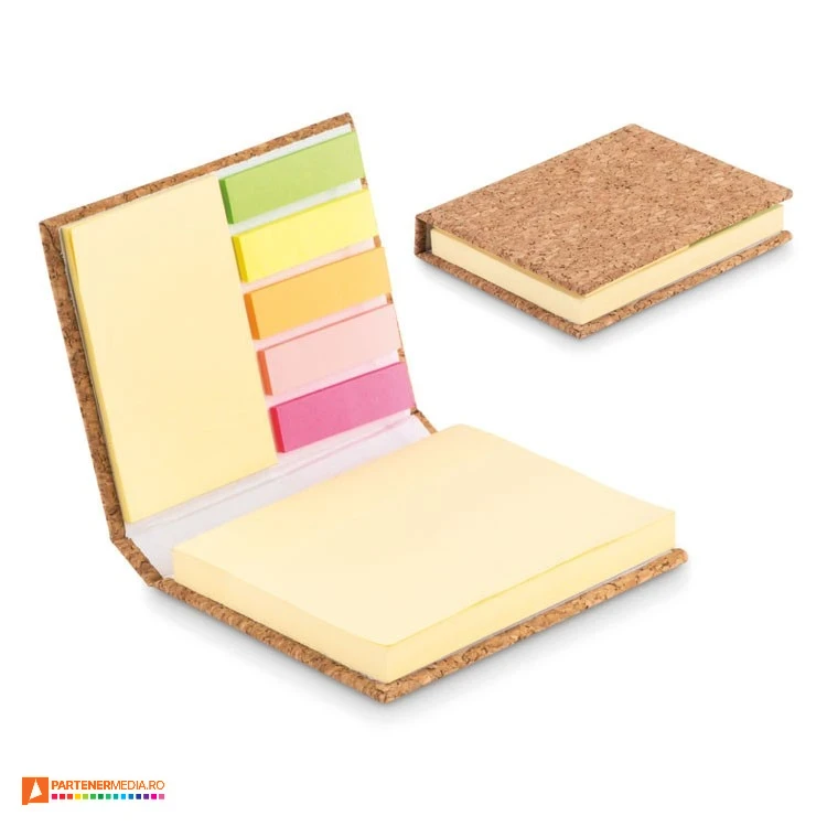 seturi de etichete colorate adezive cu coperti din pluta mo9855
