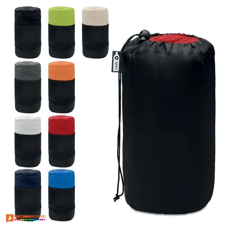 paturi promotionale fleece cu husa de transport mo9935