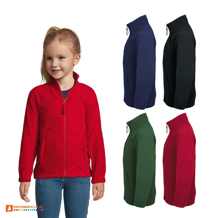 jachete promotionale fleece pentru copii s00589 poza 1