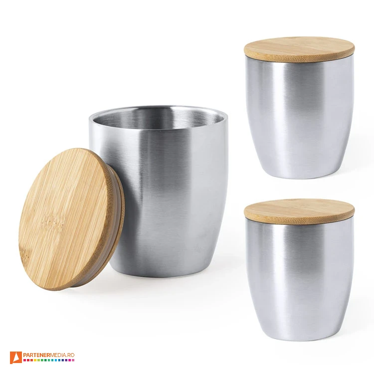 pahare promotionale termoizolante cu capac din lemn 1068 poza 1