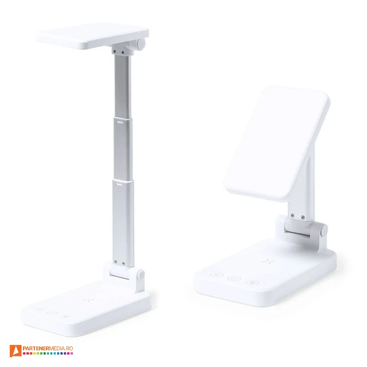 lampi de birou cu incarcator wireless si brat extensibil 1427