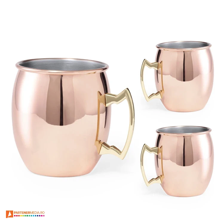 cani metalice aurii cu design modern 1458