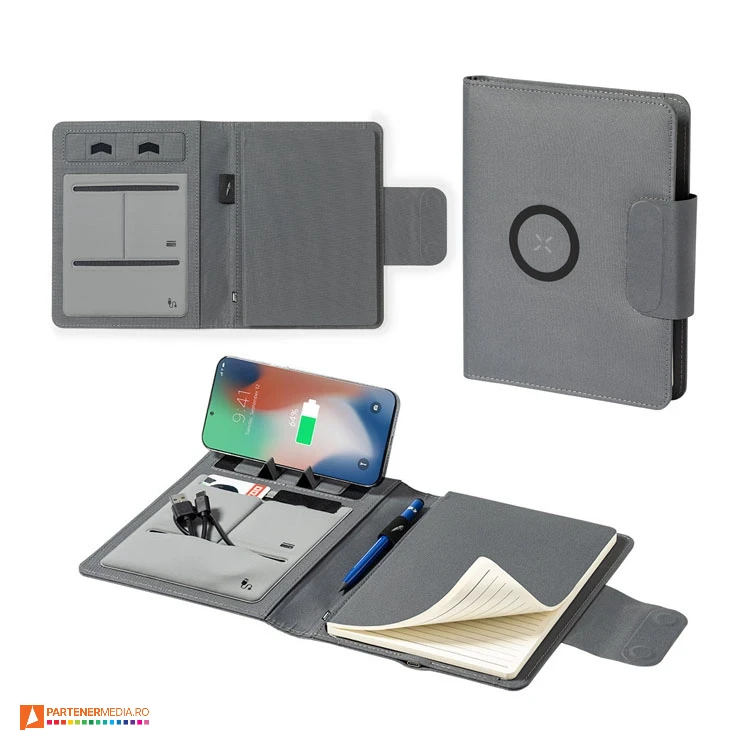 mape a5 cu powerbank wireless si carnetel inclus 1466 poza 1