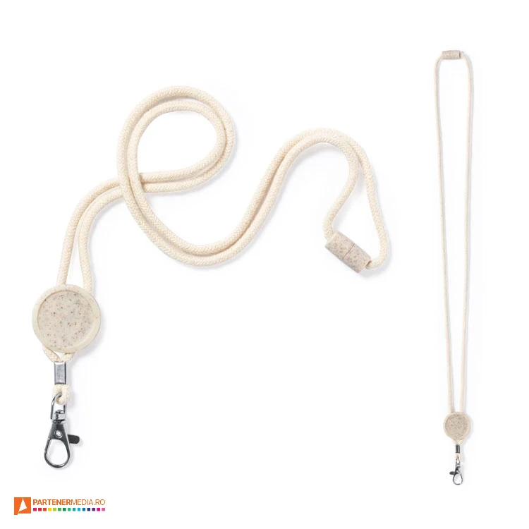snururi lanyard cu element din plastic biodegradabil 1543 snururi lanyard cu element din plastic biodegradabil 1543 poza 1