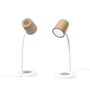 lampi de birou cu boxa audio si incarcator wireless 1746