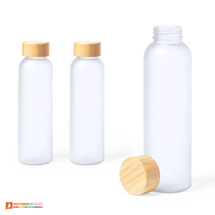 sticle promotionale de 500 ml cu capac din lemn 1774