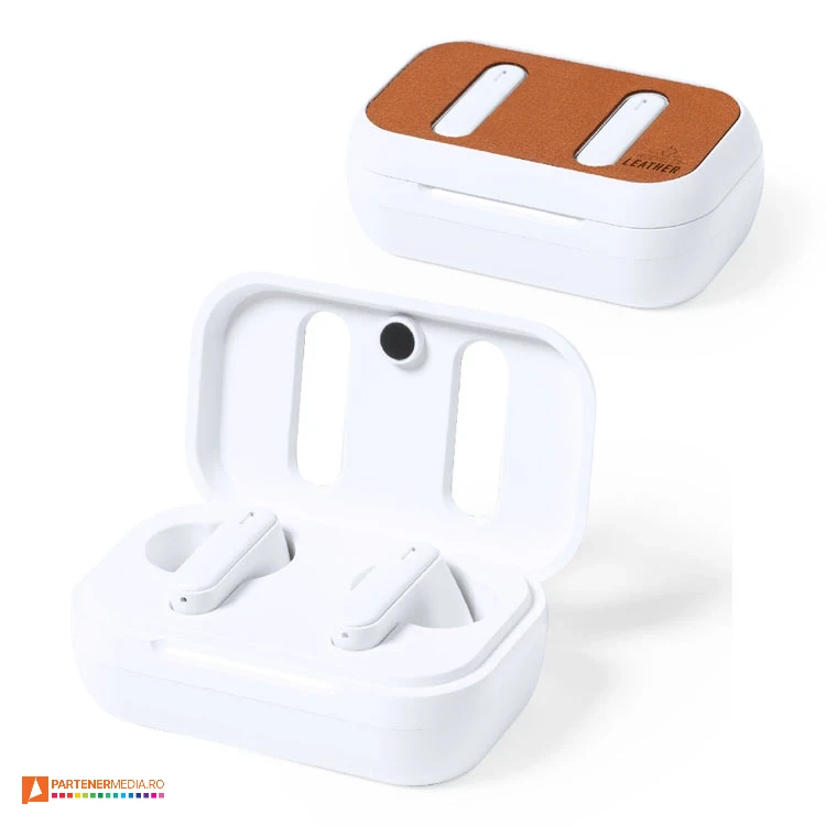 casti audio promotionale cu statie de incarcare de 300 mah 1983 poza 1