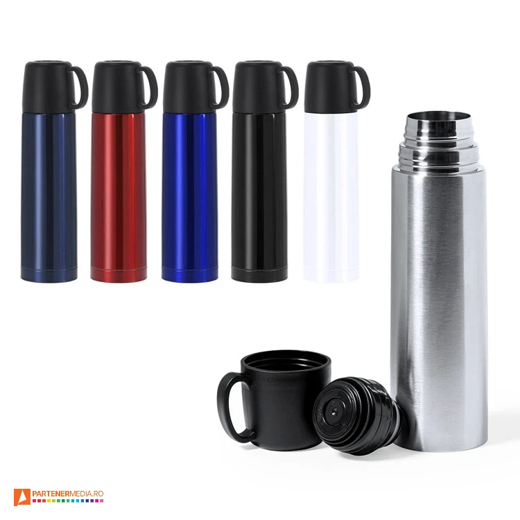 termosuri promotionale de 500 ml cu cana tip capac 20203 poza 1