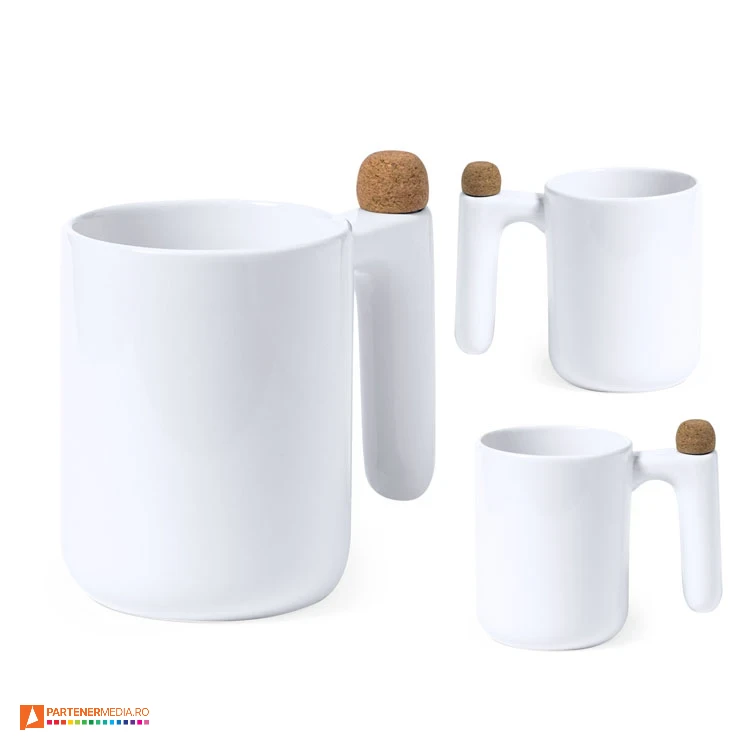 cani ceramice cu design modern si element din pluta 20235 poza 1