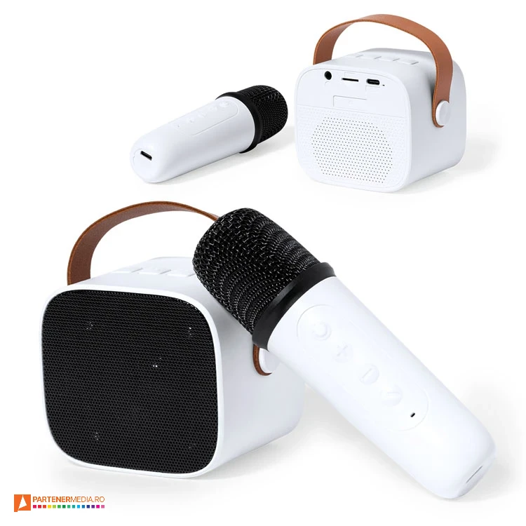 Seturi de karaoke cu microfon si boxa audio cu putere de 5W boxe audio cu microfon pentru karaoke 20263
