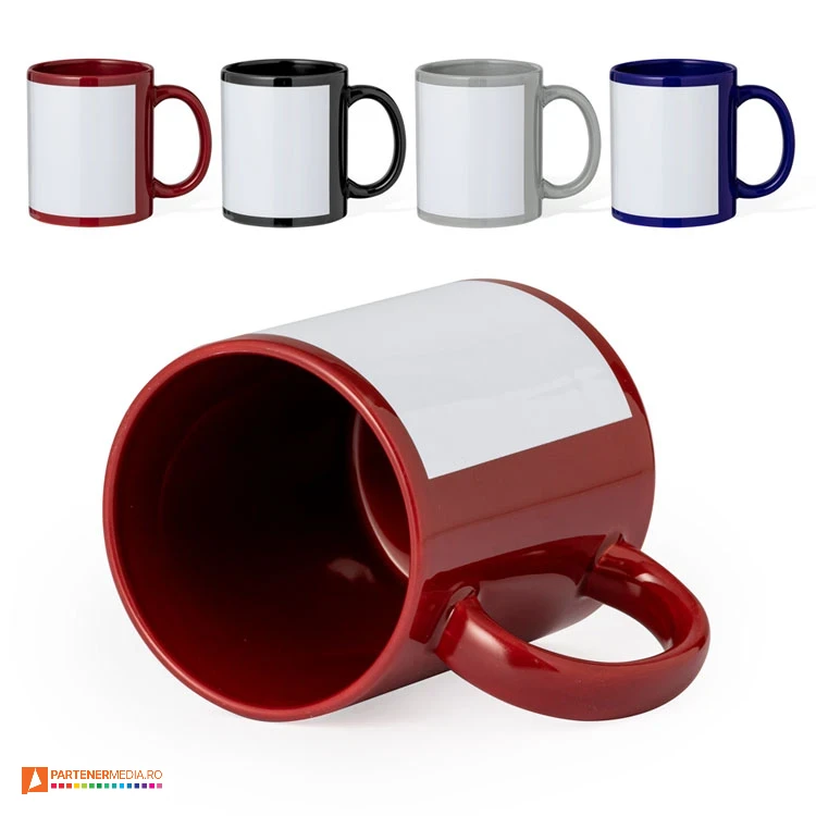 cani ceramice colorate cu suprafata sublimabila 20509 cani ceramice colorate cu suprafata sublimabila 20509 poza 1