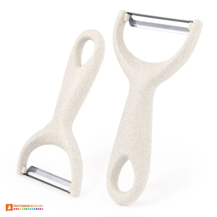 Curatatoare cu maner ergonomic si orificiu pentru agatare caratatoare promotionale pentru fructe si legume 20586