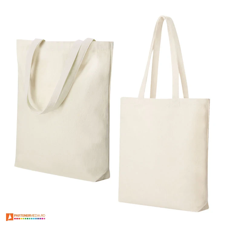 sacose promotionale de cumparaturi din panza cu burduf 20781 poza 1