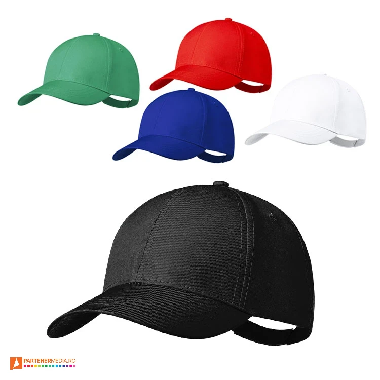 sepci unisex din poliester reciclat cu 6 panele 20835 sepci unisex din poliester reciclat cu 6 panele 20835 poza 1
