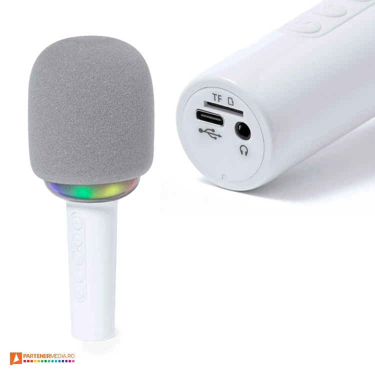 Microfoane de karaoke cu boxa audio cu putere de 5W si conexiune bluetooth microfoane promotionale karaoke cu boxa audio 20871