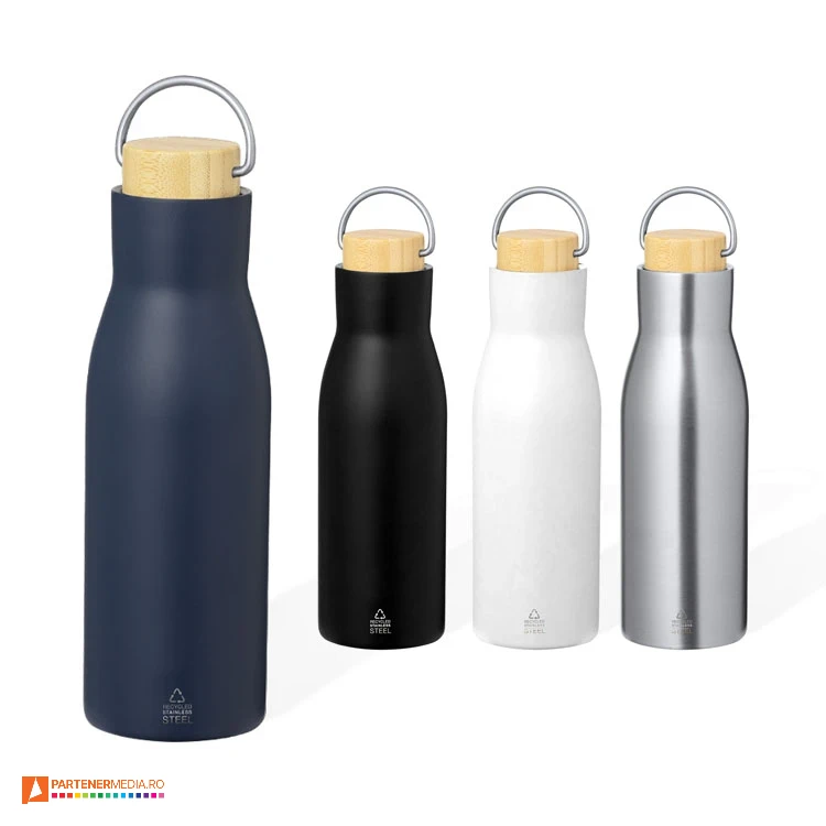 bidoane termoizolante de 500 ml din otel inoxidabil reciclat 21065