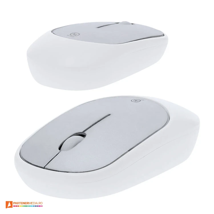 mouseuri promotionale wireless cu suprafata din aluminiu reciclat 21327 mouseuri promotionale wireless cu suprafata din aluminiu reciclat 21327 poza 1