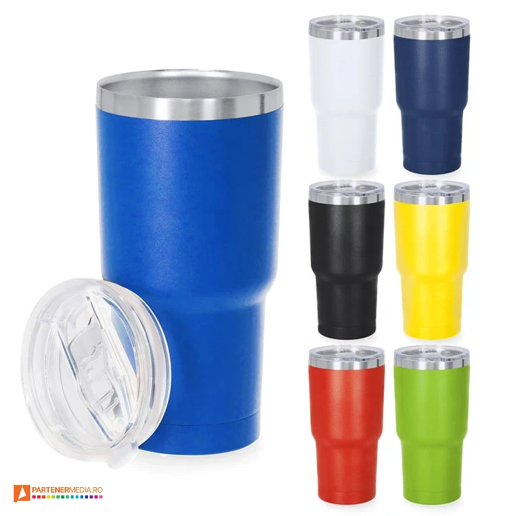 pahare colorate termoizolante de 530 ml 21400 poza 1