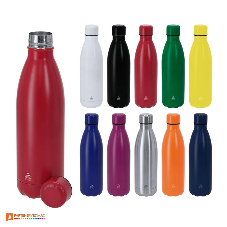 bidoane colorate promotionale din otel inoxidabil de 790 ml 21548 poza 1