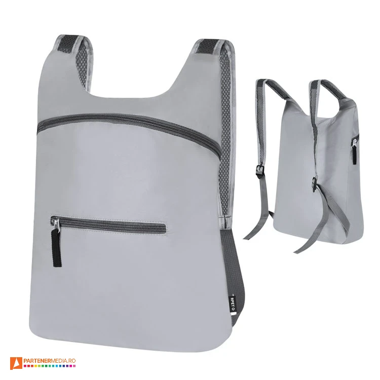 rucsacuri promotionale pliabile cu suprafata reflectorizanta 21641 rucsacuri promotionale pliabile cu suprafata reflectorizanta 21641 poza 1