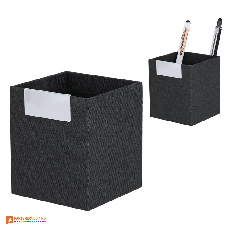 suporturi de pixuri cu forma cubica din poliester 21790 poza 1