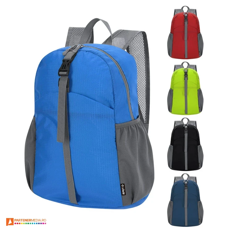 rucsacuri pliabile promotionale cu buzunare laterale din plasa 21804 rucsacuri pliabile promotionale cu buzunare laterale din plasa 21804 poza 1