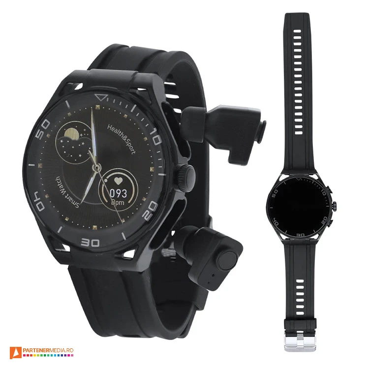 ceasuri smart watch cu casti audio 21877 ceasuri smart watch cu casti audio 21877 poza 1
