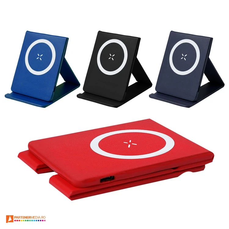 incarcatoare wireless pliabile cu suport de telefon 21908