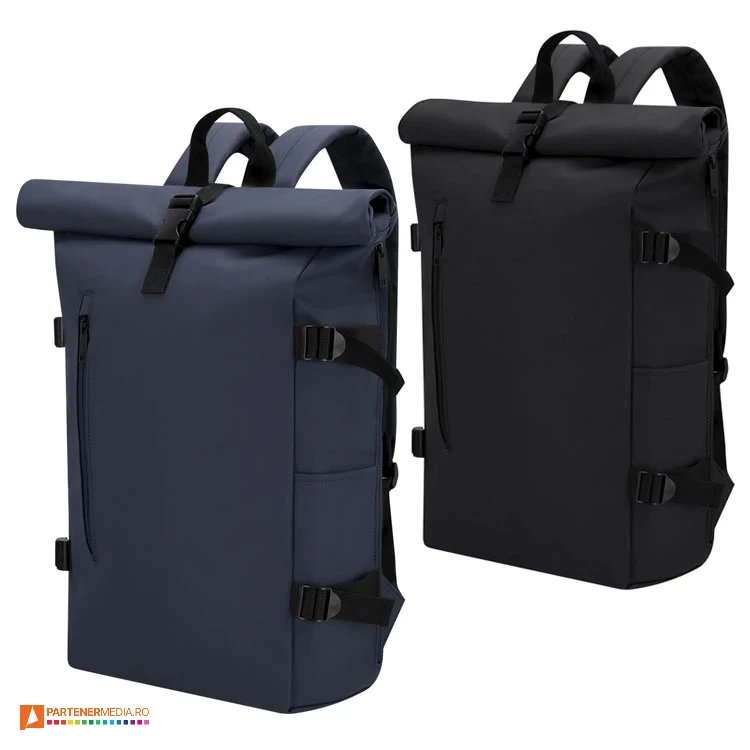 rucsacuri rolltop promotionale cu buzunar de laptop 22014 rucsacuri rolltop promotionale cu buzunar de laptop 22014 poza 1