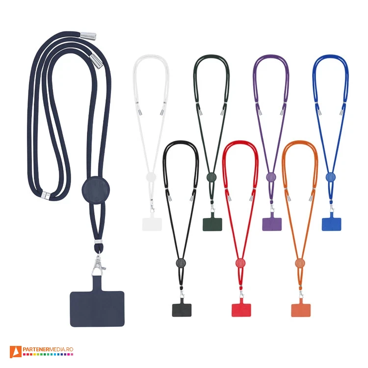 snururi lanyard cu suport de telefon 22092 snururi lanyard cu suport de telefon 22092 poza 1