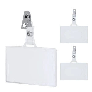 ecusoane promotionale orizontale cu clema metalica 22307