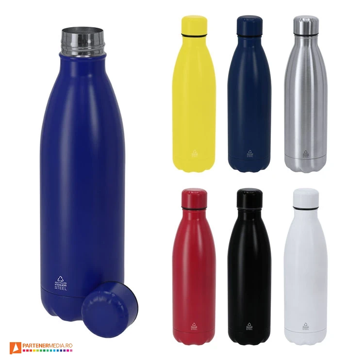 sticle metalice colorate de 500 ml din otel inoxidabil reciclat 22350 poza 1
