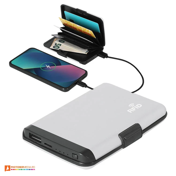 powerbank uri cu portcard si protectie rfid 22353 powerbank uri cu portcard si protectie rfid 22353 poza 1