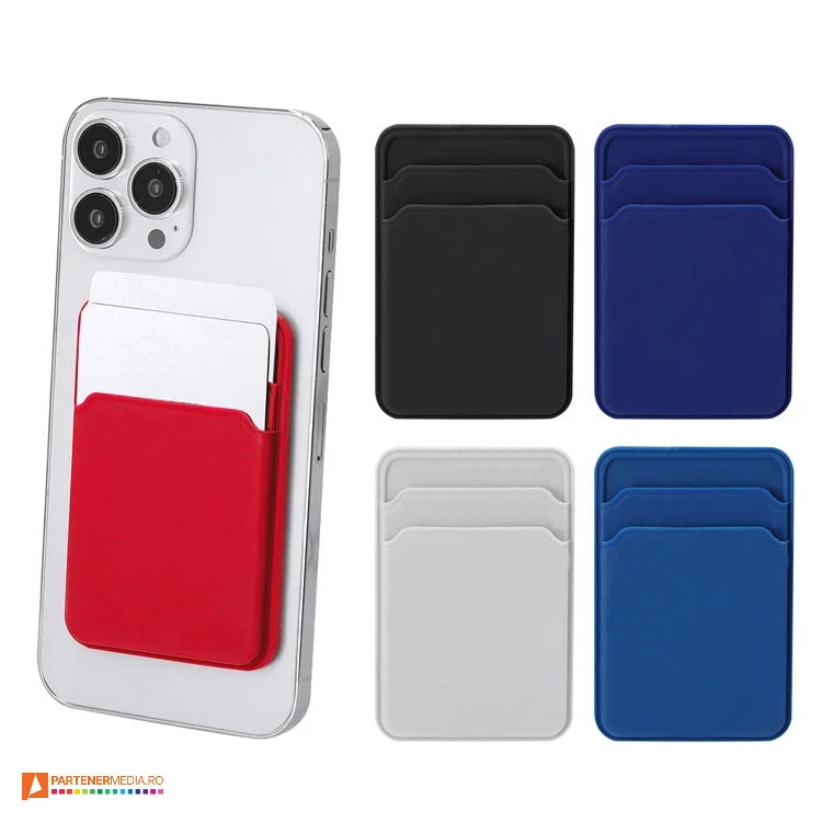 portcarduri de telefon din silicon colorat 22446 poza 1