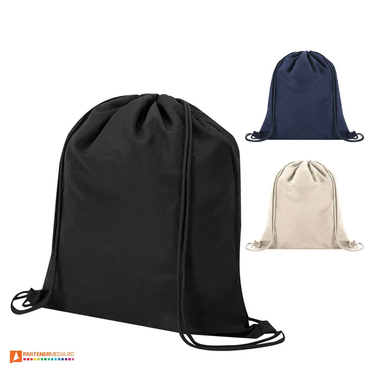 Rucsacuri tip drawstring din nylon cu gramaj de 135 gr/mp si dimensiuni de 35 x 42 cm rucsacuri din nylon cu snururi duble 22453