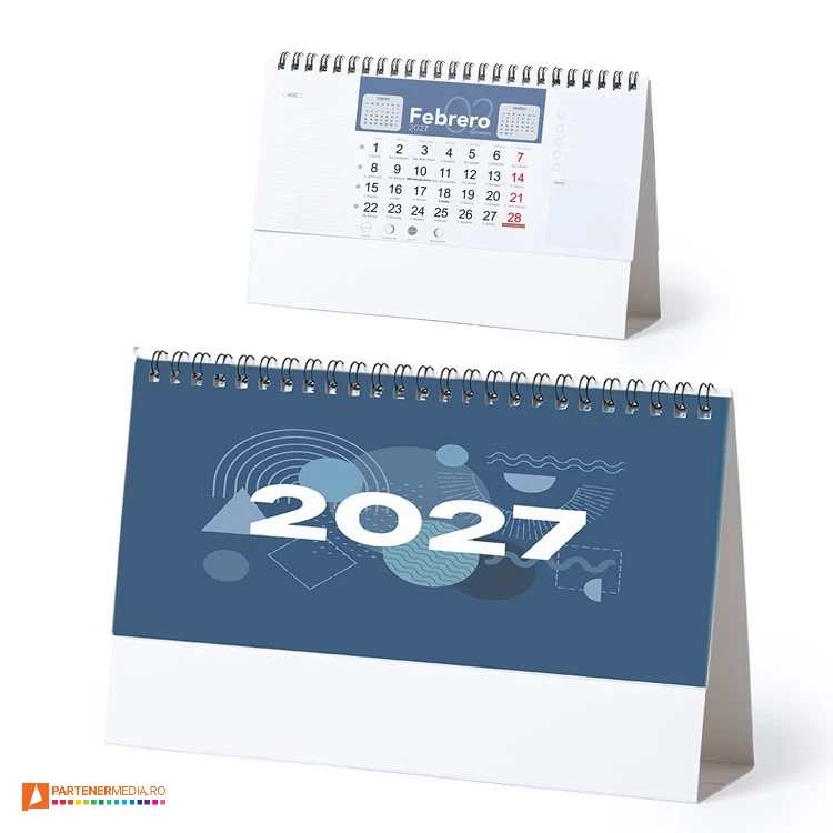 calendare triptice 2027 de birou cu spatii pentru notite 2321 calendare triptice 2027 de birou cu spatii pentru notite 2321 poza 1