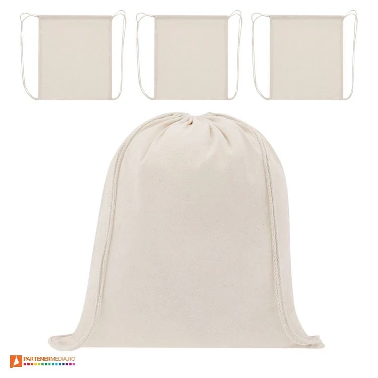 rucsacuri promotionale drawstring din bumbac 3323 rucsacuri promotionale drawstring din bumbac 3323 poza 1