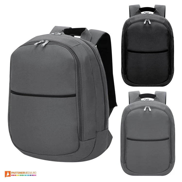 rucsacuri de laptop cu 2 buzunare cu fermoare duble 3668 rucsacuri de laptop cu 2 buzunare cu fermoare duble 3668 poza 1