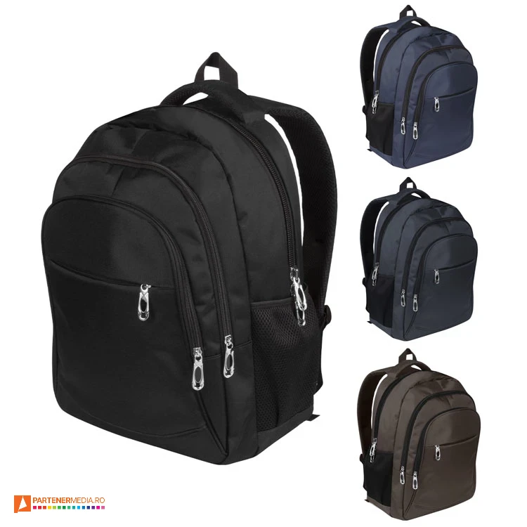 rucsacuri promotionale cu multiple buzunare cu fermoar 4591 poza 1