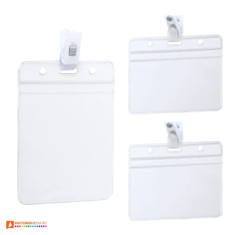 ecusoane promotionale din pvc cu clema din plastic 4824 poza 1