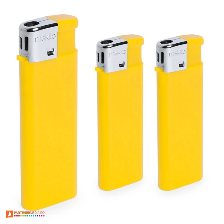 brichete promotionale galbene din plastic 4845 poza 2