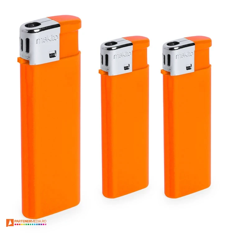 brichete promotionale portocalii din plastic 4845 poza 4