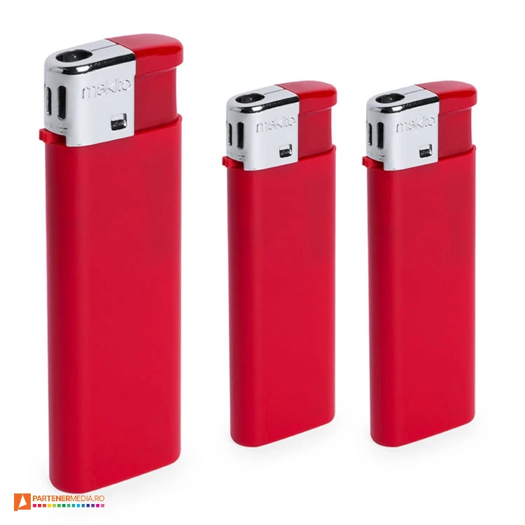 brichete promotionale rosii din plastic 4845 poza 7