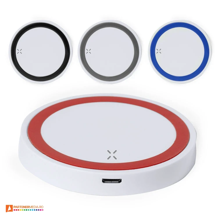incarcatoare wireless din plastic cu forma rotunda 5324