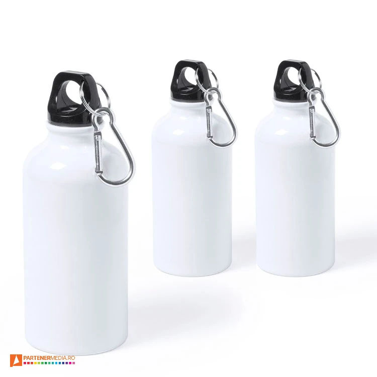 bidoane albe din aluminiu de 400 ml cu suprafata sublimabila 5341 bidoane albe din aluminiu de 400 ml cu suprafata sublimabila 5341 poza 1